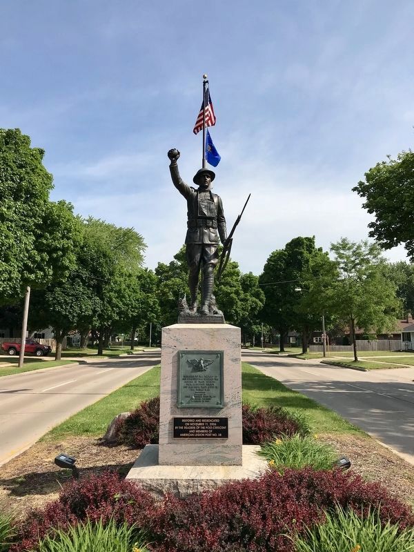 Outagamie County World War I Memorial image. Click for full size.