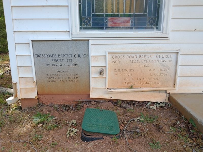 Cross Roads Baptist Church. Click for full size. Cross Roads Baptist Church image. Click for full size.