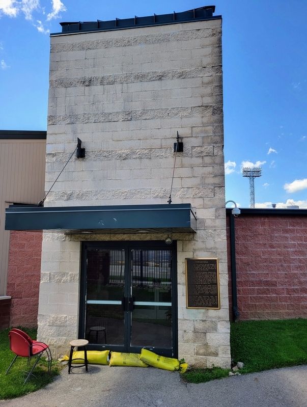 Towler Hall Marker. Click for full size. Towler Hall Marker image. Click for full size.