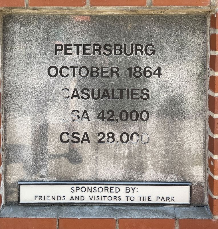 Petersburg Marker. Click for full size. Petersburg Marker image. Click for full size.