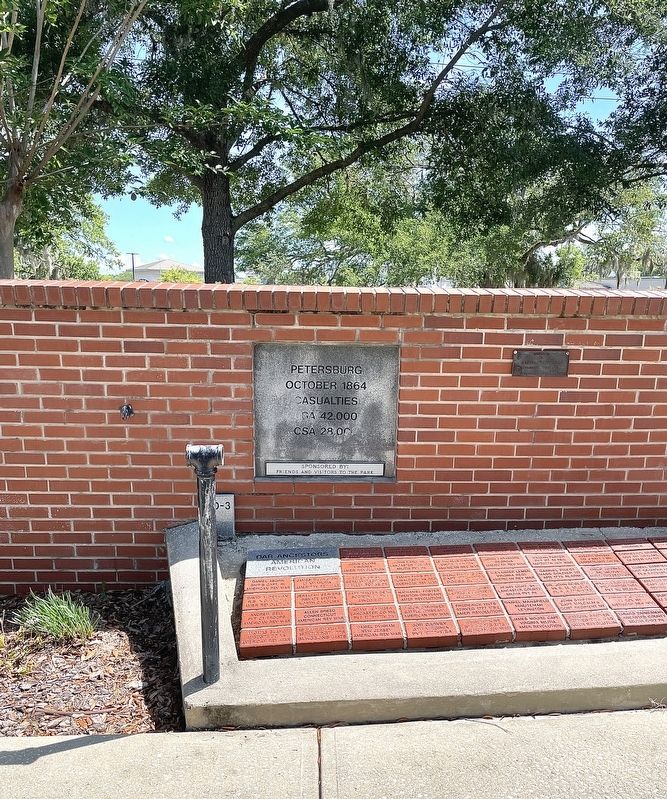 Petersburg Marker. Click for full size. Petersburg Marker image. Click for full size.