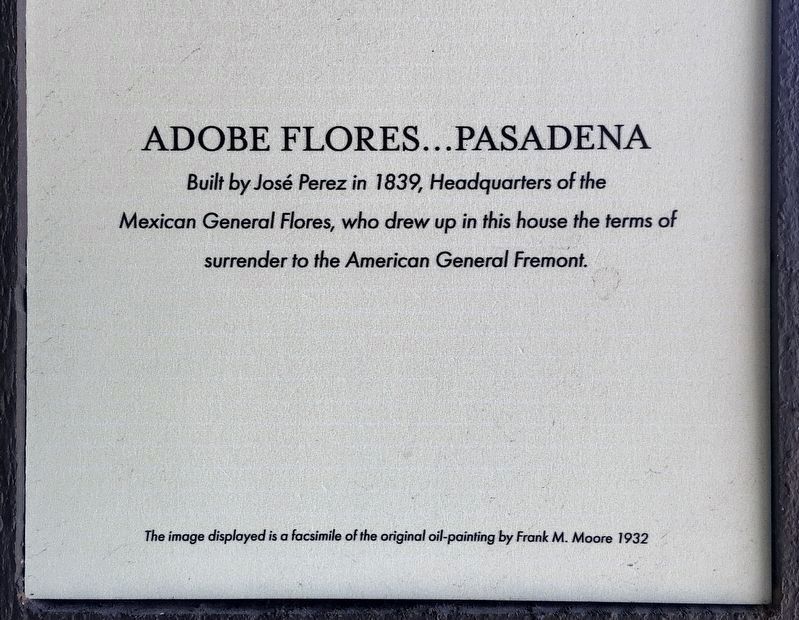 Picture Bridge Marker - Adobe Flores. Click for full size. Picture Bridge Marker - Adobe Flores image. Click for full size.