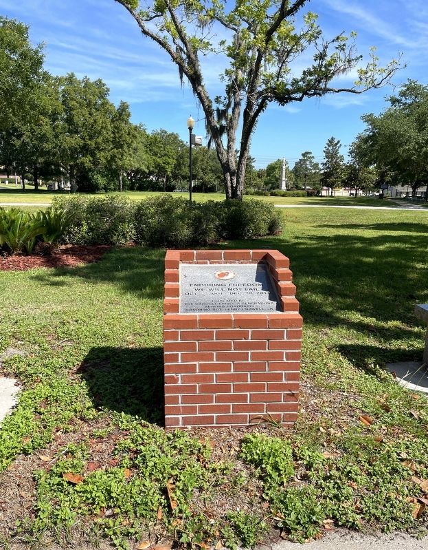 Enduring Freedom Marker. Click for full size. Enduring Freedom Marker image. Click for full size.