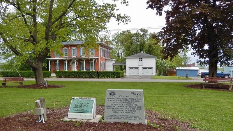 Lieutenant Eugene Bernard Memorial image. Click for full size.