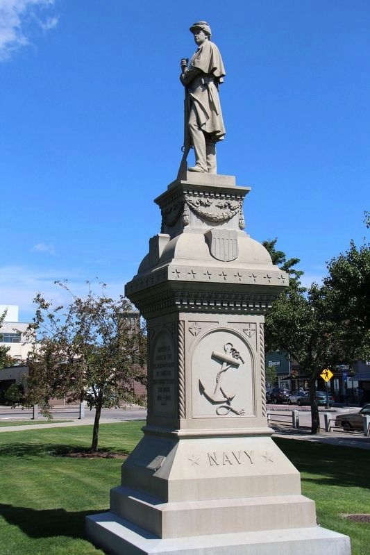 Taunton Soldiers and Sailors Monument. Click for more information. Taunton Soldiers and Sailors Monument image. Click for more information.