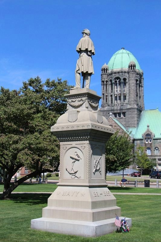 Taunton Soldiers and Sailors Monument. Click for full size. Taunton Soldiers and Sailors Monument image. Click for full size.