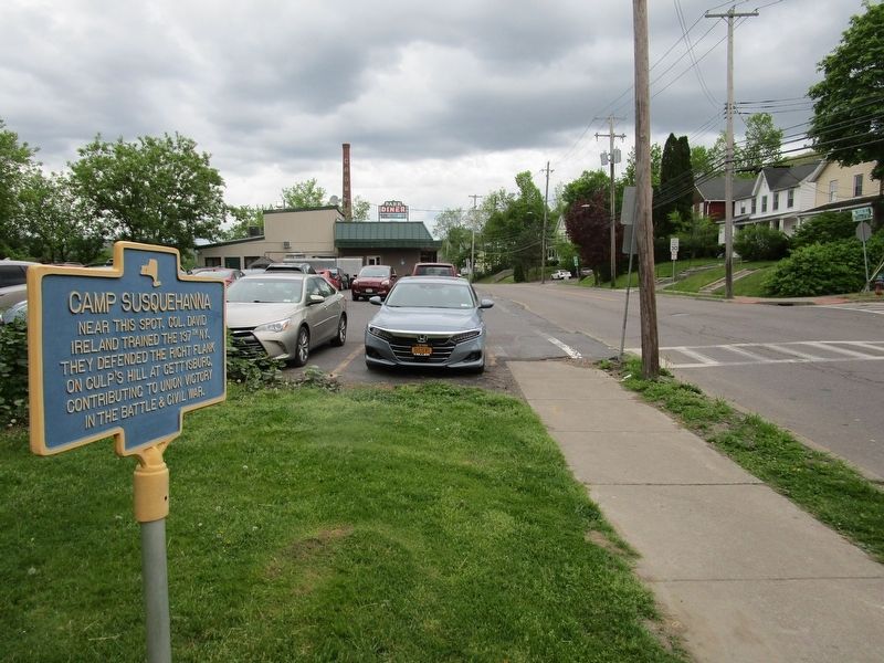 Camp Susquehanna Marker. Click for full size. Camp Susquehanna Marker image. Click for full size.