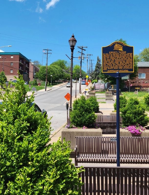 Emery's Tavern Marker image. Click for full size.