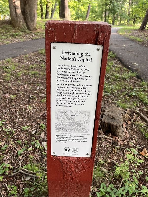 Defending the Nation's Capital Marker. Click for full size. Defending the Nation's Capital Marker image. Click for full size.
