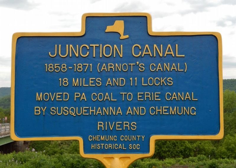 Junction Canal Marker. Click for full size. Junction Canal Marker image. Click for full size.