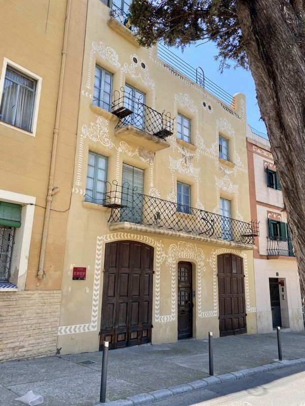 Casa Ximenis and marker. Click for full size. Casa Ximenis and marker image. Click for full size.
