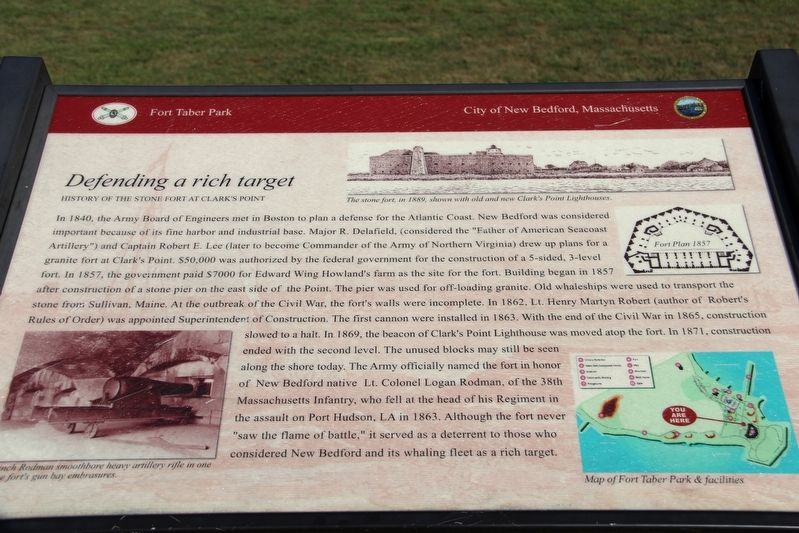 Defending a Rich Target Marker image. Click for full size.