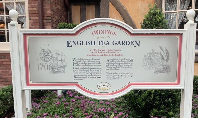 English Tea Garden Marker image. Click for full size.
