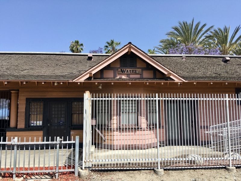 Watts Train Station image. Click for full size.