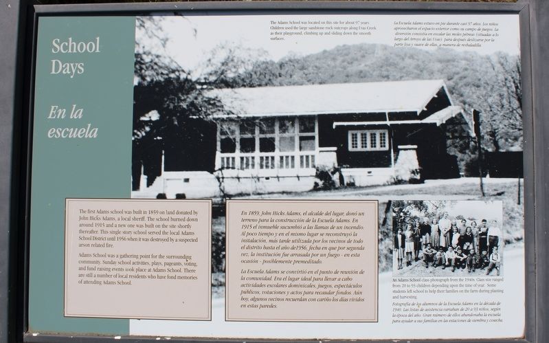 School Days Marker. Click for full size. School Days Marker image. Click for full size.