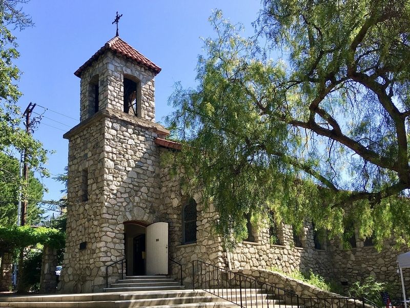 St. Lukes of the Mountains and Marker. Click for full size. St. Lukes of the Mountains and Marker image. Click for full size.