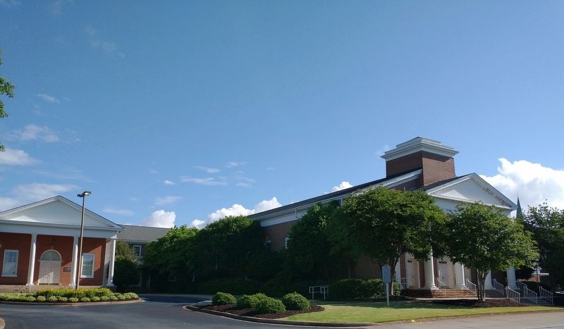 Taylors First Baptist Church Marker. Click for full size. Taylors First Baptist Church Marker image. Click for full size.