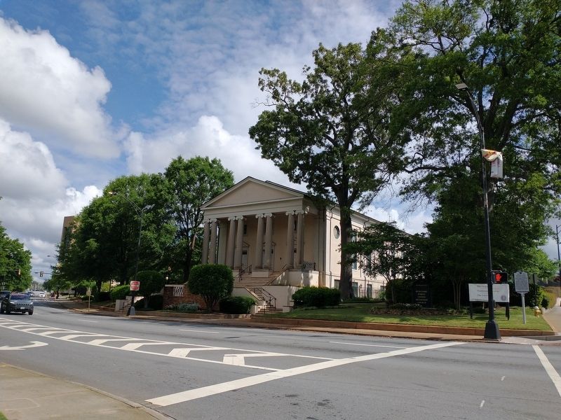 Buncombe Street Methodist Church Marker image. Click for full size.