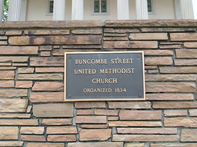 Buncombe Street Methodist Church image. Click for full size.