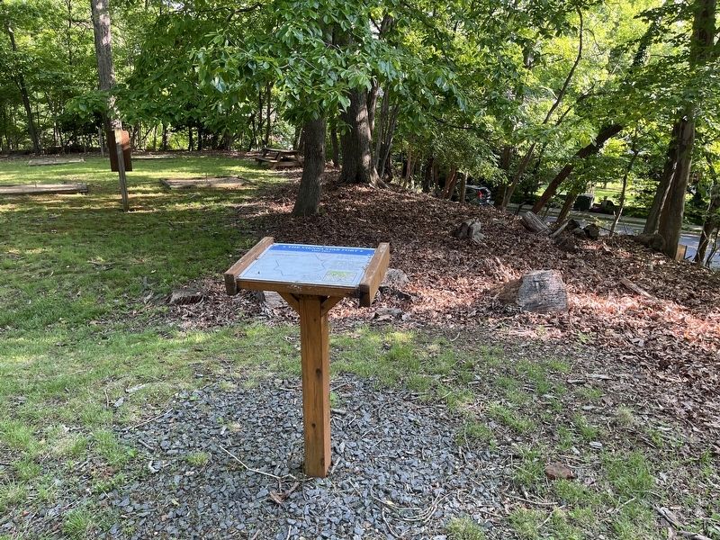 The Vienna Star Fort Marker. Click for full size. The Vienna Star Fort Marker image. Click for full size.