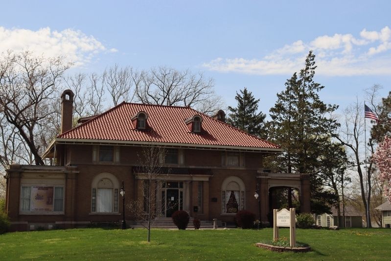 Elwood Haynes Museum Marker image. Click for full size.