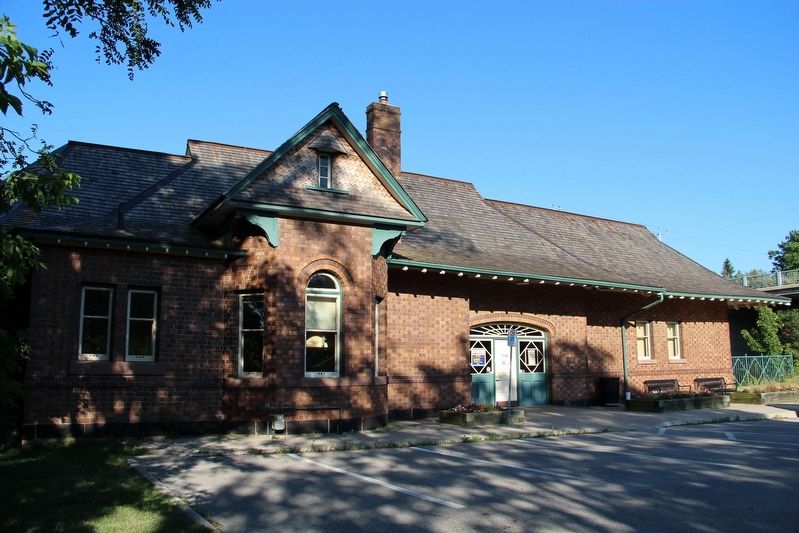 St. Marys Grand Trunk Station Marker image. Click for full size.