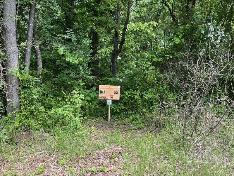 "Loudoun Branch" of the Historic Manassas Gap Railroad Marker image. Click for full size.