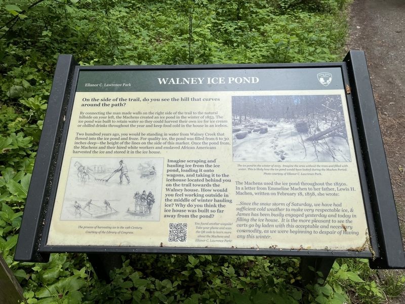 Walney Ice Pond Marker image. Click for full size.