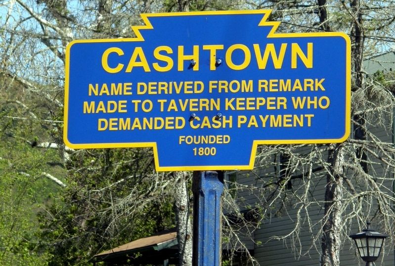 Cashtown Marker image. Click for full size.