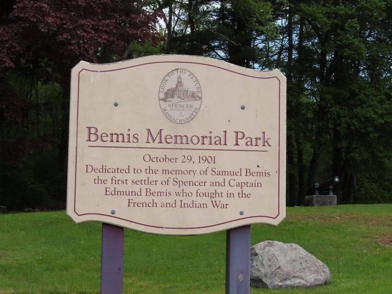 Bemis Memorial Park Marker image. Click for full size.