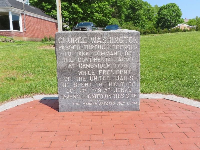 George Washington Marker image. Click for full size.