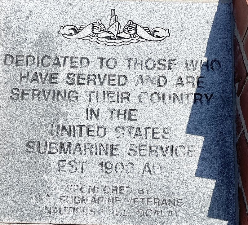 United States Submarine Service Marker image. Click for full size.