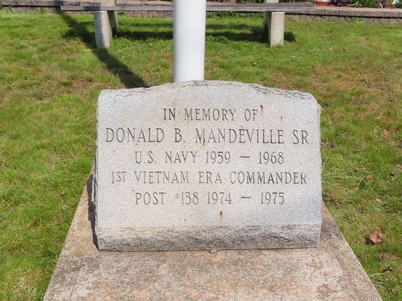 Donald B. Mandeville Sr. Marker image. Click for full size.