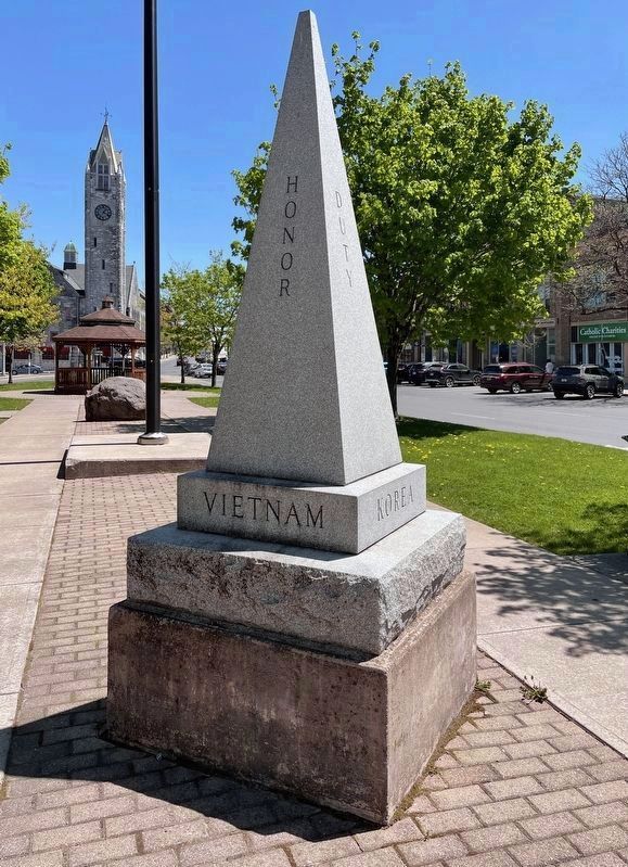 The Veterans Memorial. Click for full size. The Veterans Memorial image. Click for full size.