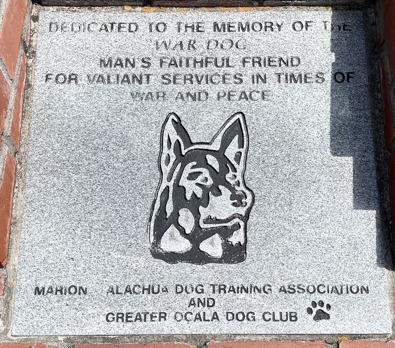 War Dog Marker image. Click for full size.