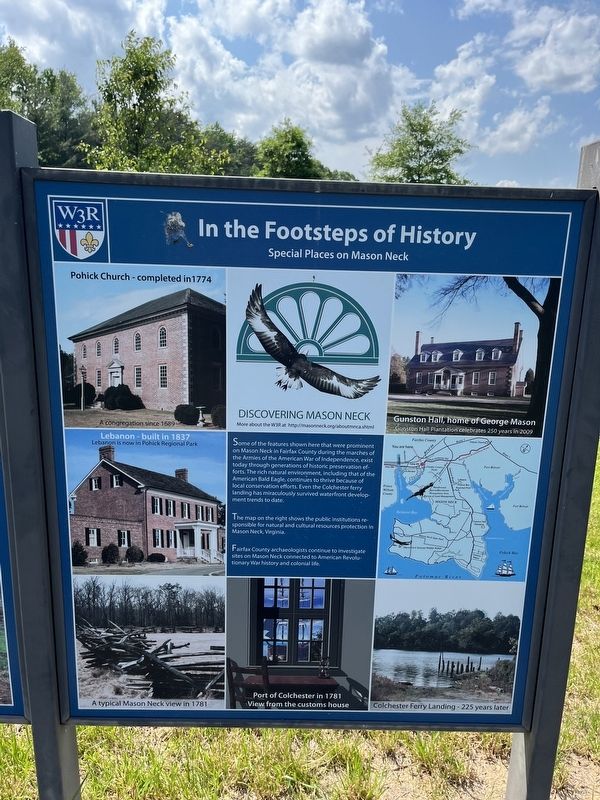 In the Footsteps of History Marker image. Click for full size.