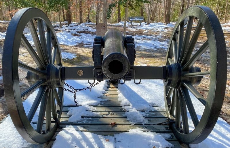 3-inch Ordnance Rifle at Battery 1 image. Click for full size.