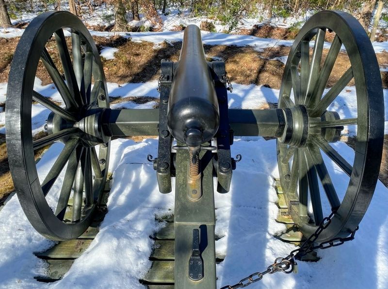 3-inch Ordnance Rifle at Battery 1 image. Click for full size.
