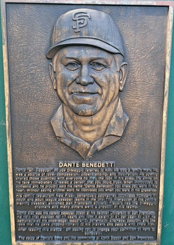 Dante Benedetti Marker image. Click for full size.