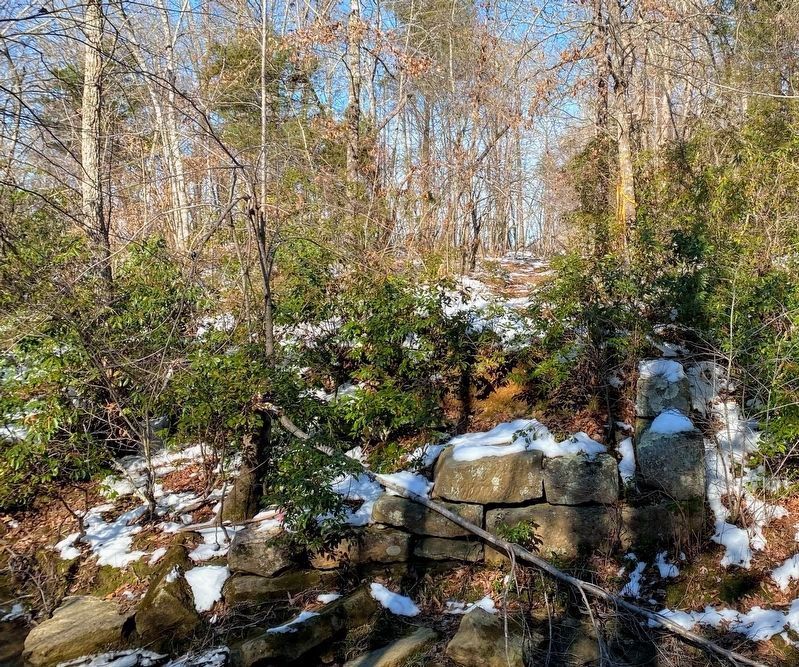 Remaining Daniel Bridge Abutments. Click for full size. Remaining Daniel Bridge Abutments image. Click for full size.