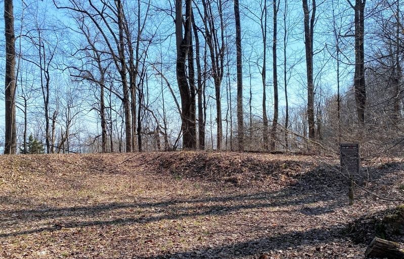 Gun Emplacement near the Marker image. Click for full size.