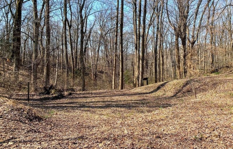 Gun Emplacement near the Marker image. Click for full size.