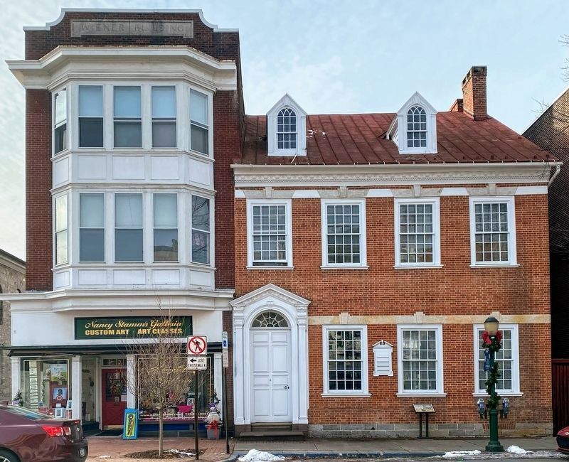 Blaine House & Blaine House Marker. Click for full size. Blaine House & Blaine House Marker image. Click for full size.