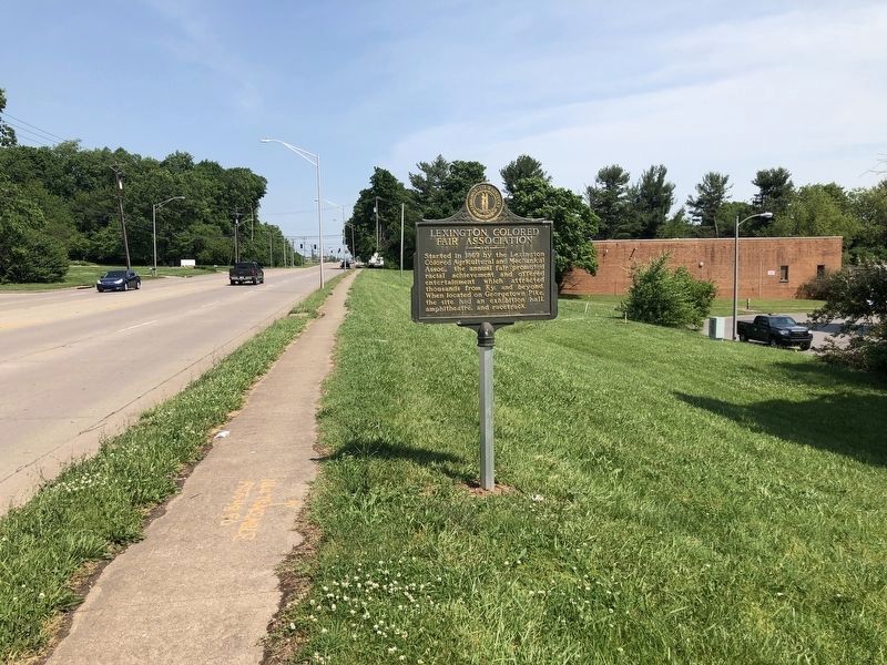 Lexington Colored Fair Association / Successful Enterprise Marker. Click for full size. Lexington Colored Fair Association / Successful Enterprise Marker image. Click for full size.