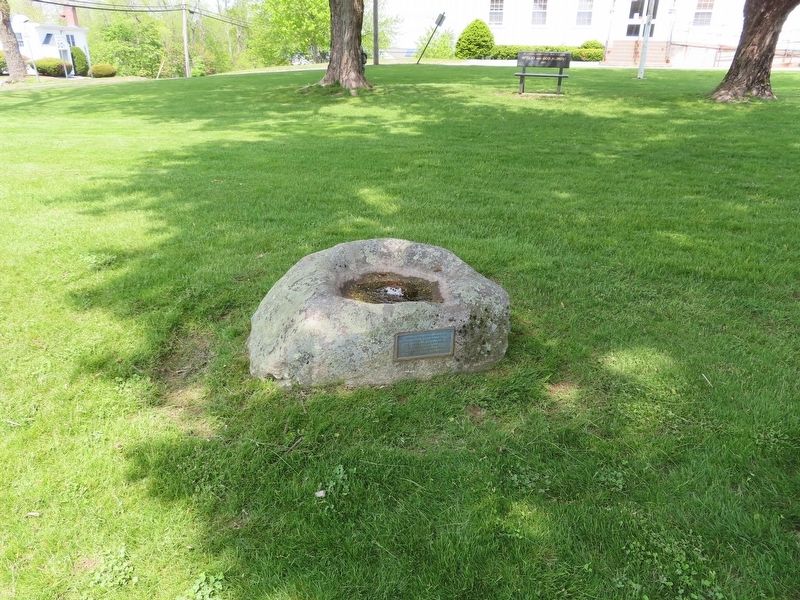 Indian Corn Stone Marker. Click for full size. Indian Corn Stone Marker image. Click for full size.