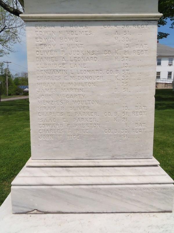 Rutland Civil War Monument image. Click for full size.
