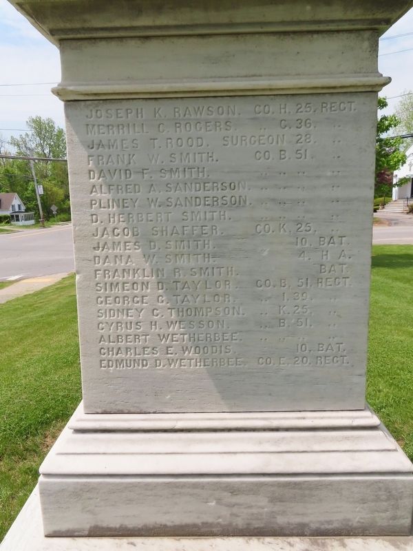 Rutland Civil War Monument image. Click for full size.