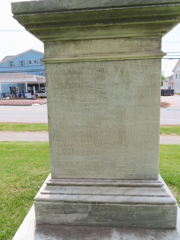 Rutland Civil War Monument image. Click for full size.