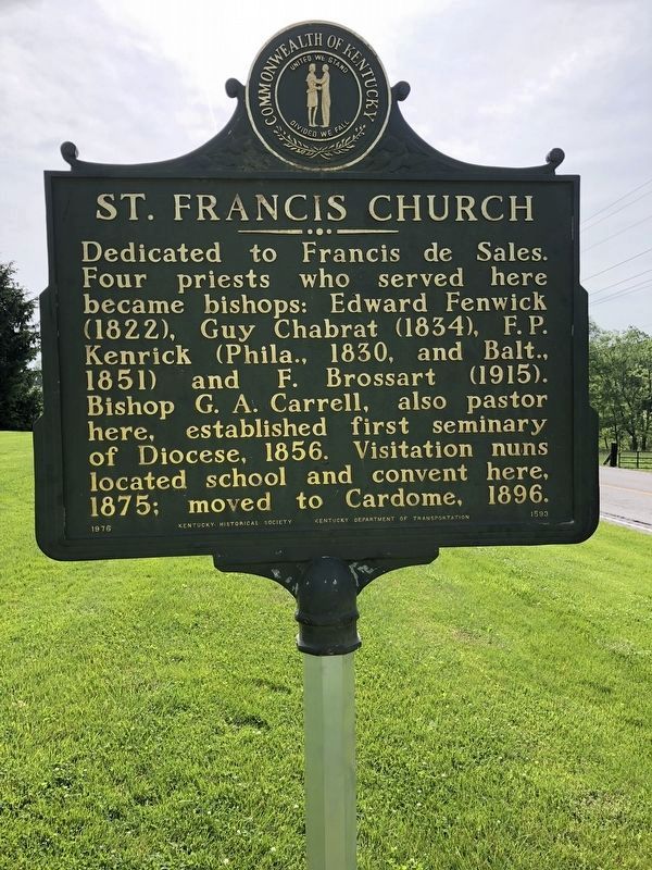 St. Francis Church Marker image. Click for full size.