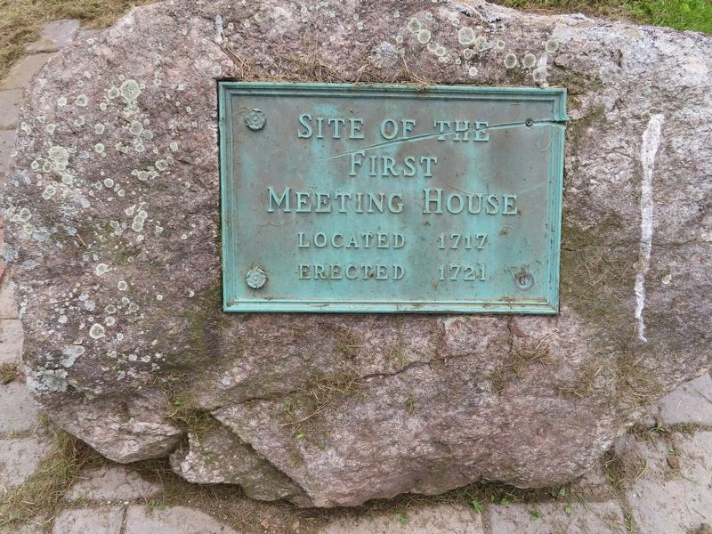 First Meeting House Marker image. Click for full size.